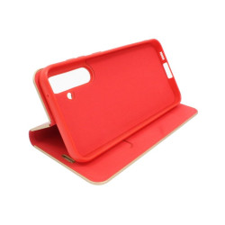 Etui Flip Vennus na telefon Samsung Galaxy S23 FE 5G S711 czerwone