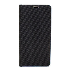 Etui Flip Vennus na telefon Samsung Galaxy S24+ 5G S926 czarne carbon
