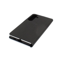 Etui Flip Vennus na telefon Samsung Galaxy S24+ 5G S926 czarne carbon
