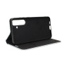 Etui Flip Vennus na telefon Samsung Galaxy S24+ 5G S926 czarne carbon