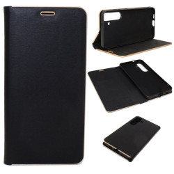 Etui Flip Vennus na telefon Samsung Galaxy S24+ S24 Plus 5G S926 czarne