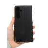 Etui Flip Vennus na telefon Samsung Galaxy S24+ 5G S926 czarne