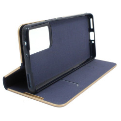 Etui Flip Vennus na telefon Xiaomi 12 Pro granatowe