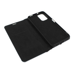 Etui Flip Vennus na telefon Xiaomi Redmi Note 10 / 10S / POCO M5s czarne carbon