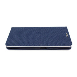 Etui Flip Vennus na telefon Xiaomi Note 10 10S Poco M5s granatowe CARBON