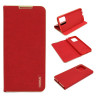 Etui Flip Vennus na telefon Xiaomi Redmi 12C / 11A czerwone