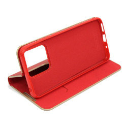 Etui Flip Vennus na telefon Xiaomi Redmi 12C / 11A czerwone