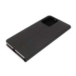 Etui Flip Vennus na telefon Xiaomi Redmi 12 4G 23053RN02Y czarne CARBON