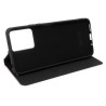 Etui Flip Vennus na telefon Xiaomi Redmi 12 4G 23053RN02Y czarne CARBON