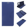 Etui Flip Vennus na telefon Xiaomi Redmi 12 4G 23053RN02Y granatowe CARBON