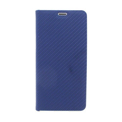 Etui Flip Vennus na telefon Xiaomi Redmi 12 4G 23053RN02Y granatowe CARBON