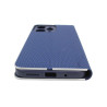 Etui Flip Vennus na telefon Xiaomi Redmi 12 4G 23053RN02Y granatowe CARBON