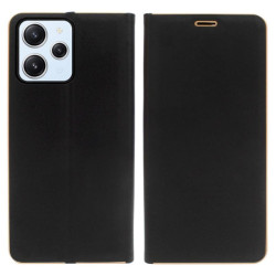 Etui Flip Vennus na telefon Xiaomi Redmi 12 4G 23053RN02Y czarne