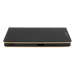Etui Flip Vennus na telefon Xiaomi Redmi 12 4G 23053RN02Y czarne