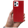 Etui Flip Vennus na telefon Xiaomi Redmi 12 4G 23053RN02A czerwone