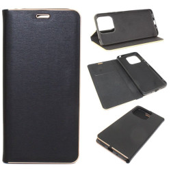 Etui Flip Vennus na telefon Xiaomi Redmi 12C / 11A czarne