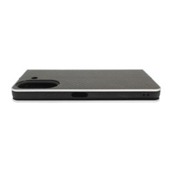 Etui Flip Vennus na telefon Xiaomi Redmi 13C 4G 23108RN04Y / POCO C65 2310FPCA4G czarne CARBON