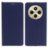 Etui Flip Vennus na telefon Xiaomi Redmi 14C 2409BRN2CA / POCO C75 2410FPCC5G granatowe carbon
