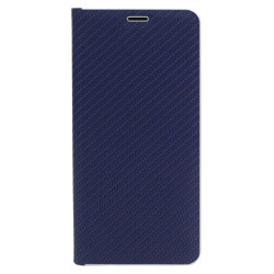Etui Flip Vennus na telefon Xiaomi Redmi 14C 2409BRN2CA / POCO C75 2410FPCC5G granatowe carbon