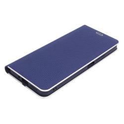 Etui Flip Vennus na telefon Xiaomi Redmi 14C 2409BRN2CA / POCO C75 2410FPCC5G granatowe carbon
