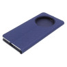 Etui Flip Vennus na telefon Xiaomi Redmi 14C 2409BRN2CA / POCO C75 2410FPCC5G granatowe carbon