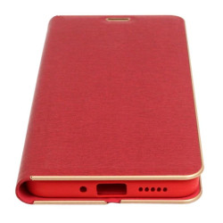 Etui Flip Vennus na telefon Xiaomi Redmi 14C 2409BRN2CA / POCO C75 2410FPCC5G czerwone