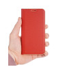 Etui Flip Vennus na telefon Samsung Galaxy S26 5G S942 czerwone