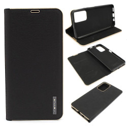Etui Flip Vennus na telefon Xiaomi Redmi Note 11 5G / 11S 5G / 11T 5G / POCO M4 Pro 5G czarne