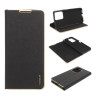 Etui Flip Vennus na telefon Xiaomi Redmi Note 12 5G 22101317C / POCO X5 5G 22111317PG czarne