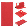 Etui Flip Vennus na telefon Xiaomi Redmi Note 12 5G 22101317C / POCO X5 5G 22111317PG czerwone