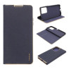Etui Flip Vennus na telefon Xiaomi Redmi Note 12 5G 22101317C / POCO X5 5G 22111317PG granatowe