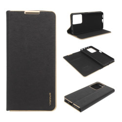 Etui Flip Vennus na telefon Xiaomi Redmi Note 12 Pro 5G MZB0D2YEU / POCO X5 Pro 5G 22101320G czarne