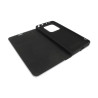 Etui Flip Vennus na telefon Xiaomi Redmi Note 14 5G 24094RAD4G czarne carbon