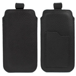 Etui Kieszonka skórzana CRAZY XXL na telefon Samsung Galaxy S24 Ultra S928 czarne 2
