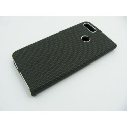 Etui Flip Vennus na telefon Huawei Y9 2018 czarny CARBON