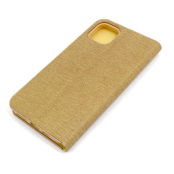 Etui Flip Vennus na telefon Apple iPhone 11 Pro Max A2161 złote