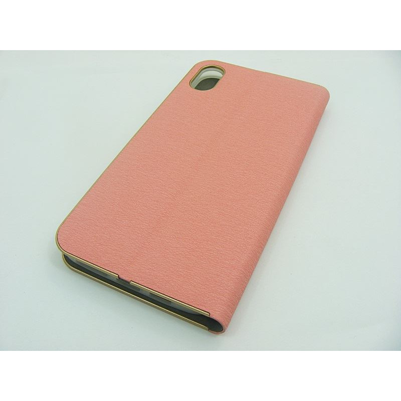 Etui Flip Vennus na telefon Apple iPhone XS Max A1921 różowe