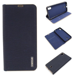 Etui Flip Vennus do telefonu LG K20 X120 granatowe