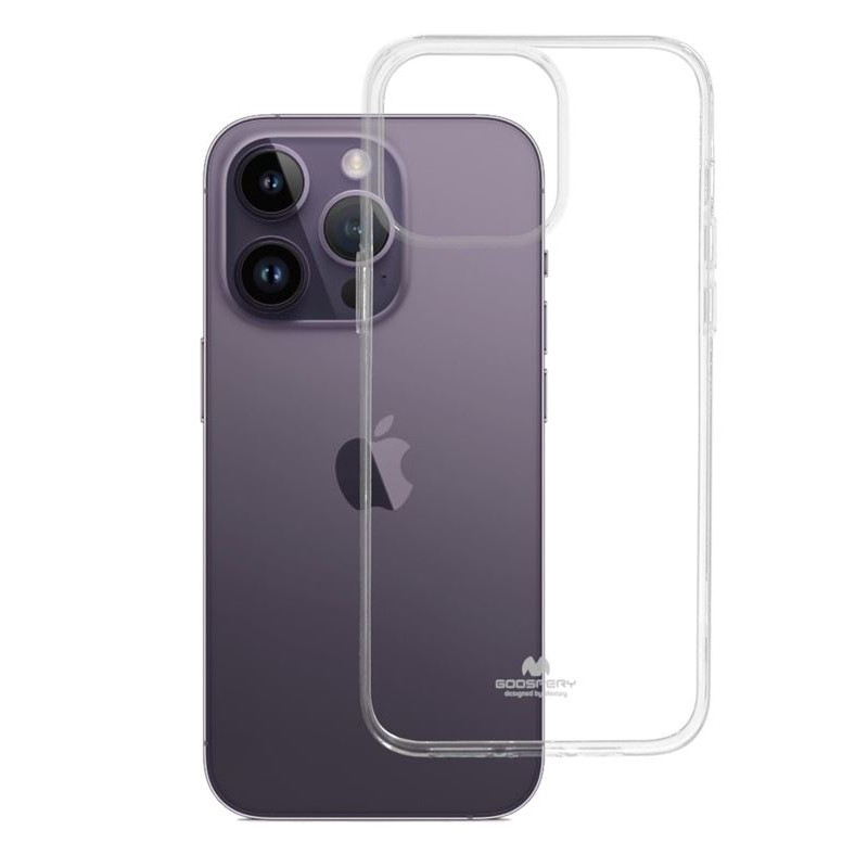 Etui Futerał Mercury JELLY na telefon Apple iPhone 15 Pro A3102 bezbarwne