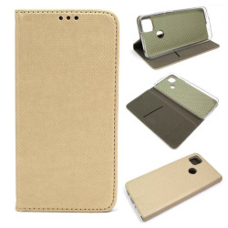 Etui Smart Magnet do telefonu Xiaomi Redmi 10A / 9C złote