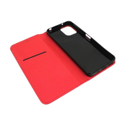 Etui Smart Magnet na telefon Xiaomi Redmi 12 4G 23053RN02A czerwone