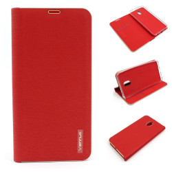 Etui Flip Vennus na telefon Xiaomi Redmi 8A czerwone