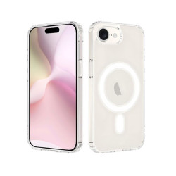 Etui MagSilicone Protect na telefon Apple iPhone 16e A3409 / 17e A3634 bezbarwne