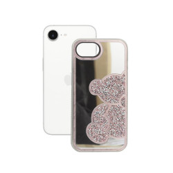 Etui TEDDY BEAR na telefon Apple iPhone 16e A3409 / 17e A3634 damskie dziewczęce na prezent urodziny święta różowe