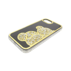 Etui TEDDY BEAR na telefon Apple iPhone 16e A3409 / 17e A3634 damskie dziewczęce na prezent urodziny święta złote