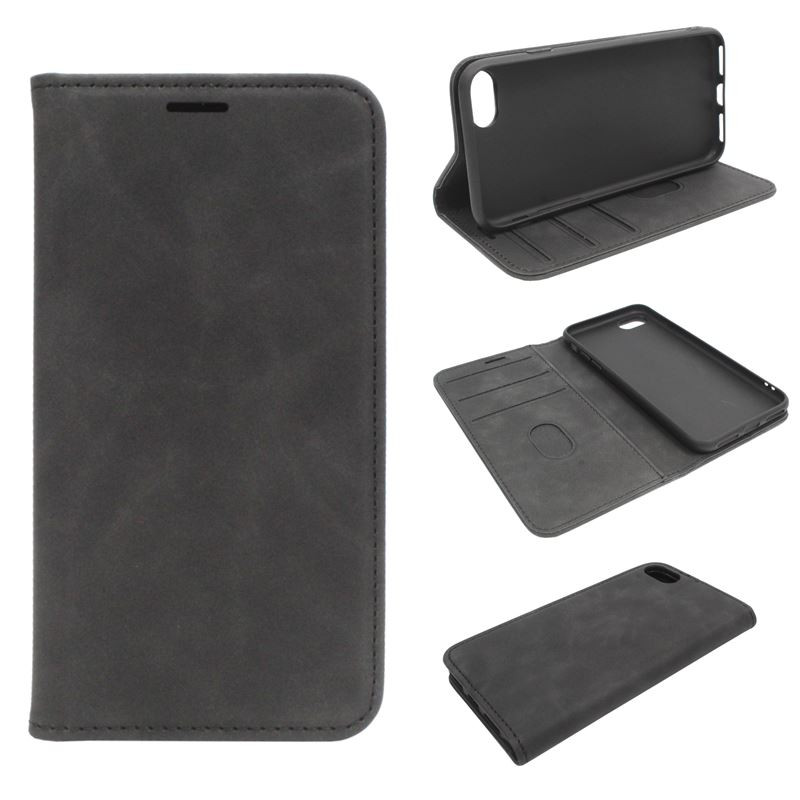 Etui Smart Retro Lite na telefon Apple iPhone 7 / 8 / SE 2020 / SE 2022 czarne