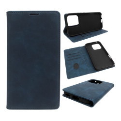 Etui Smart Retro Lite na telefon Honor 400 Lite 5G ABR-NX1 granatowe