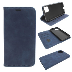 Etui Smart Retro Lite na telefon Apple iPhone 11 6,1" A2111 granatowe
