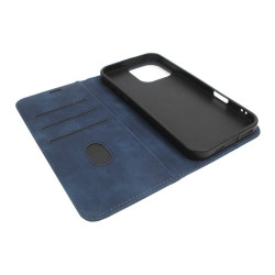 Etui Smart Retro Lite na telefon Apple iPhone 16 Pro Max A3296 granatowe