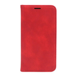 Etui Smart Retro Lite na telefon motorola moto g34 5G XT2363 czerwone
